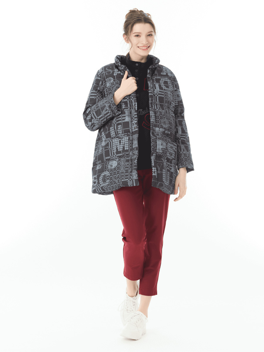 洗える中綿 プリントジャケット｜アトリエドール公式オンライン