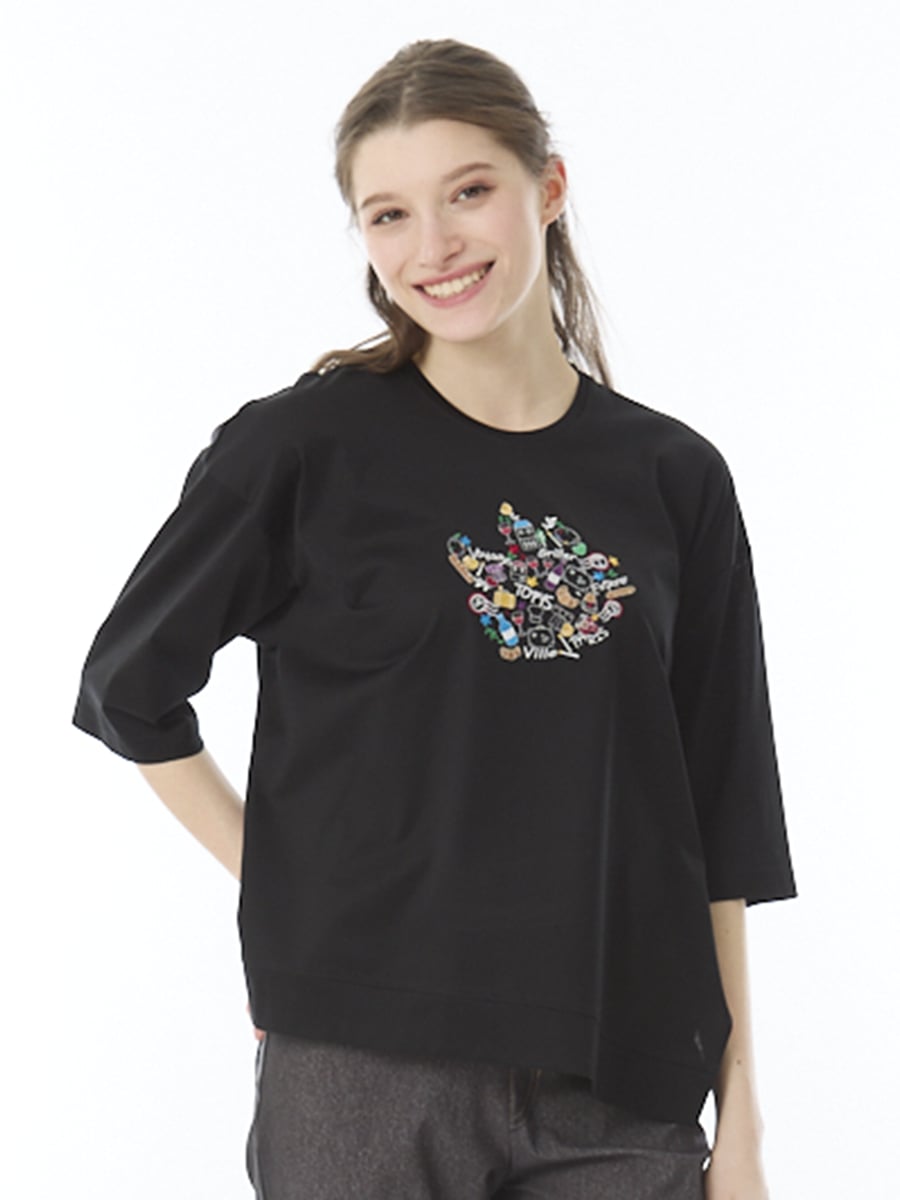 美光沢 半袖カットソー｜アトリエドール公式オンラインショップ