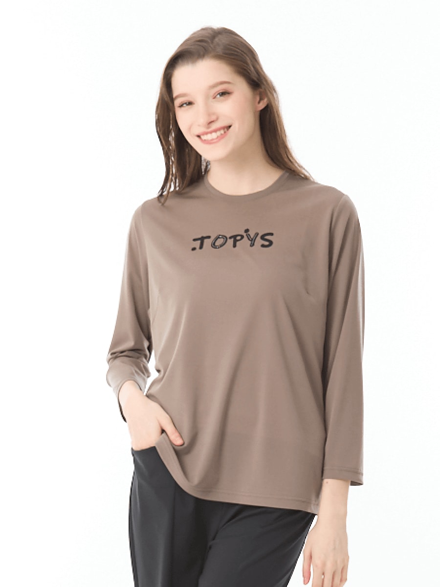 トリアセテート冷感丸首カットソー｜アトリエドール公式