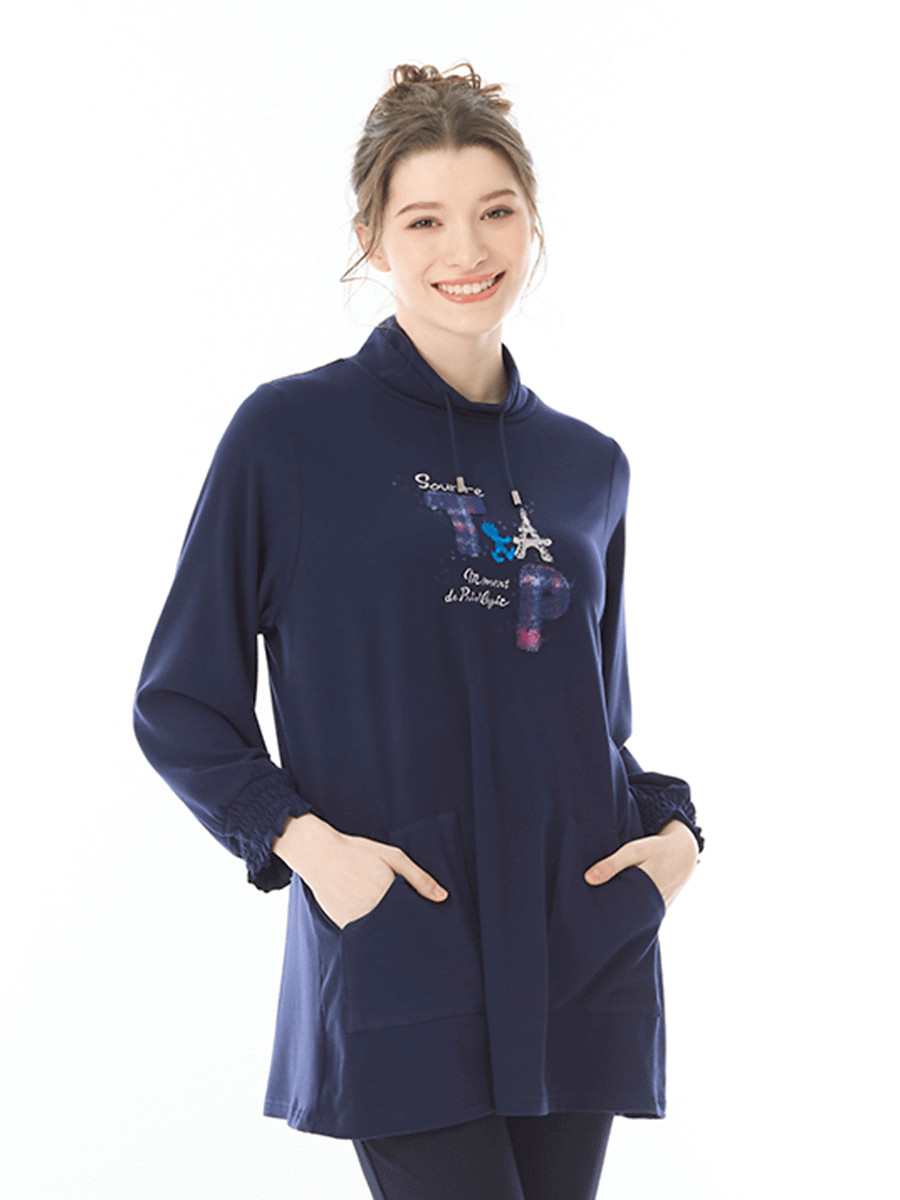 ソフト起毛 あったかチュニックカットソー｜アトリエドール公式