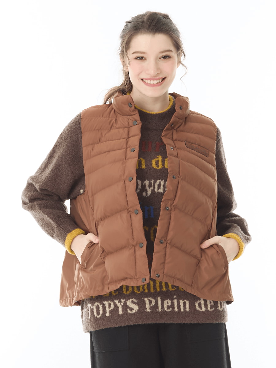 洗える中綿 ベスト｜アトリエドール公式オンラインショップ（トピィーズ）