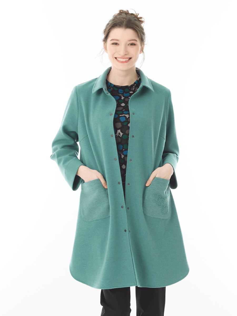 新品 22AW アシメカラーウールコート 新品 22AW アシメカラーウールコート