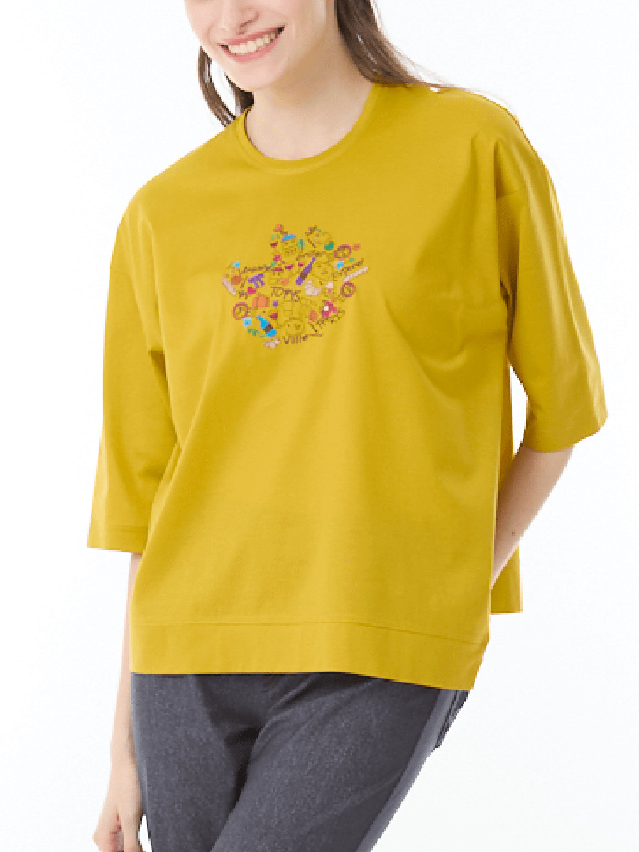 【新品2点セット】トピーズ アトリエドール　フラワープリント 半袖シャツ 新品2点セット】トピーズ アトリエドール フラワープリント 半袖