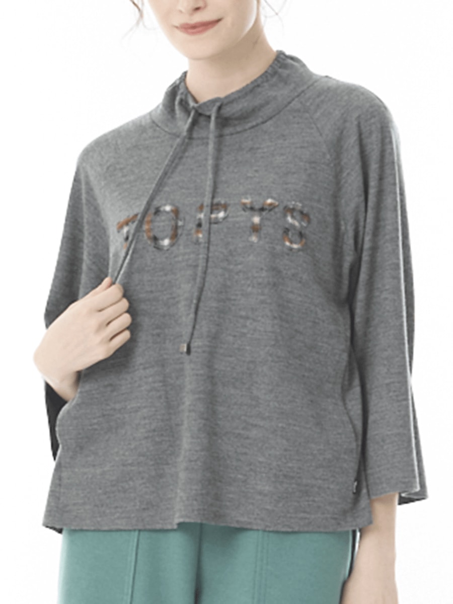 洗えるウール ひも付きカットソー｜アトリエドール公式オンライン