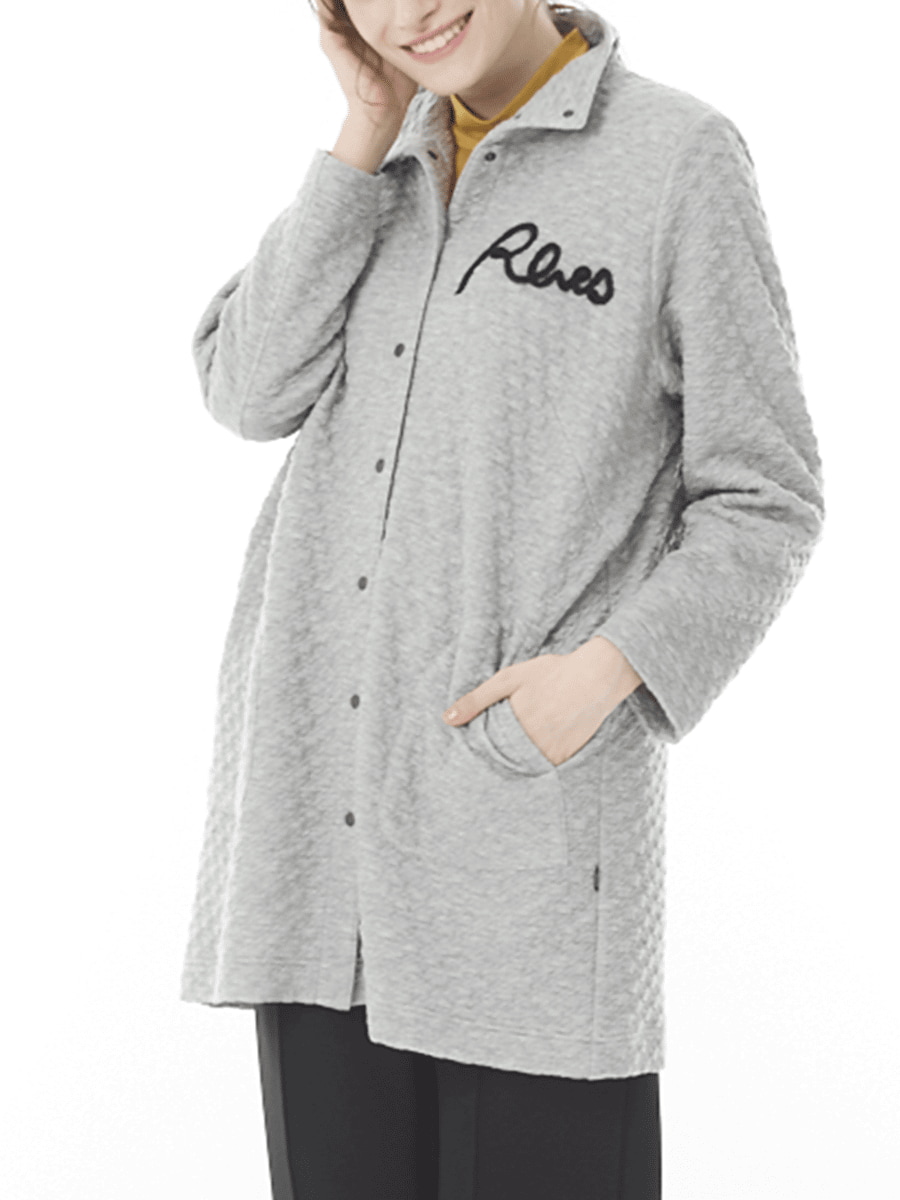 やわらか起毛 かのこ前開きカットソー