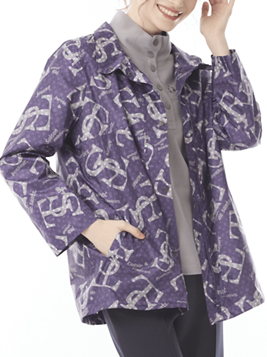 モノグラムプリント ジャケット