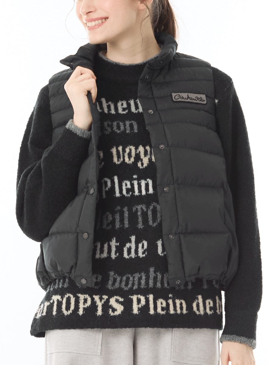 洗える中綿 ベスト｜アトリエドール公式オンラインショップ（トピィーズ）