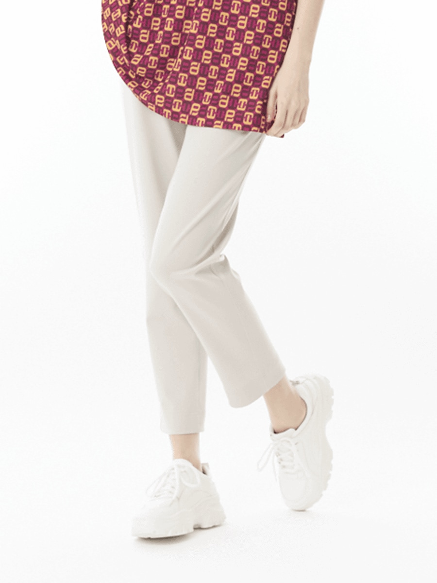 つきこドットコム 綿混冷感 ストレッチ総ゴムパンツ｜アトリエドール公式オンライン