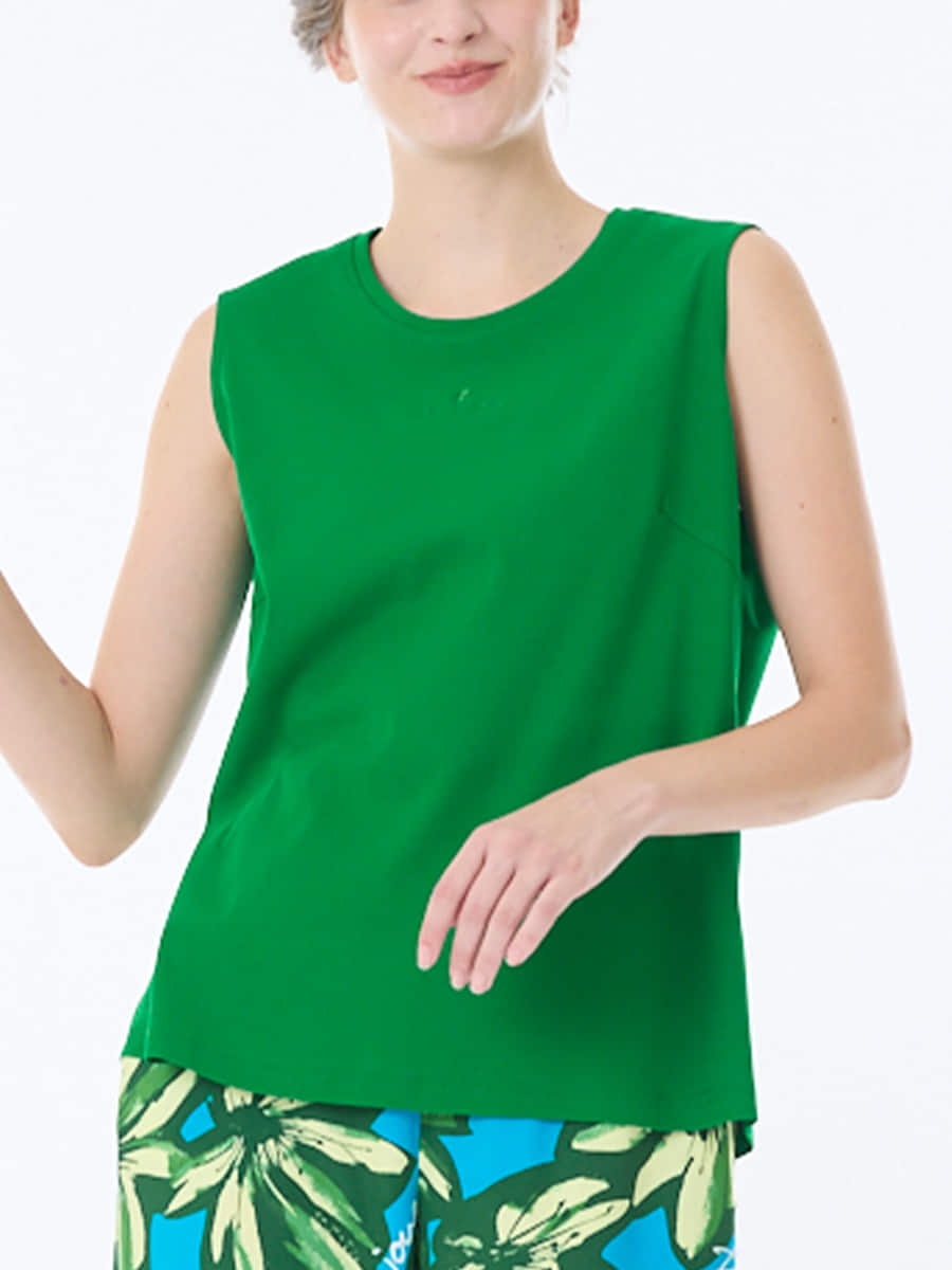 定番さらさらフライス タンクトップ