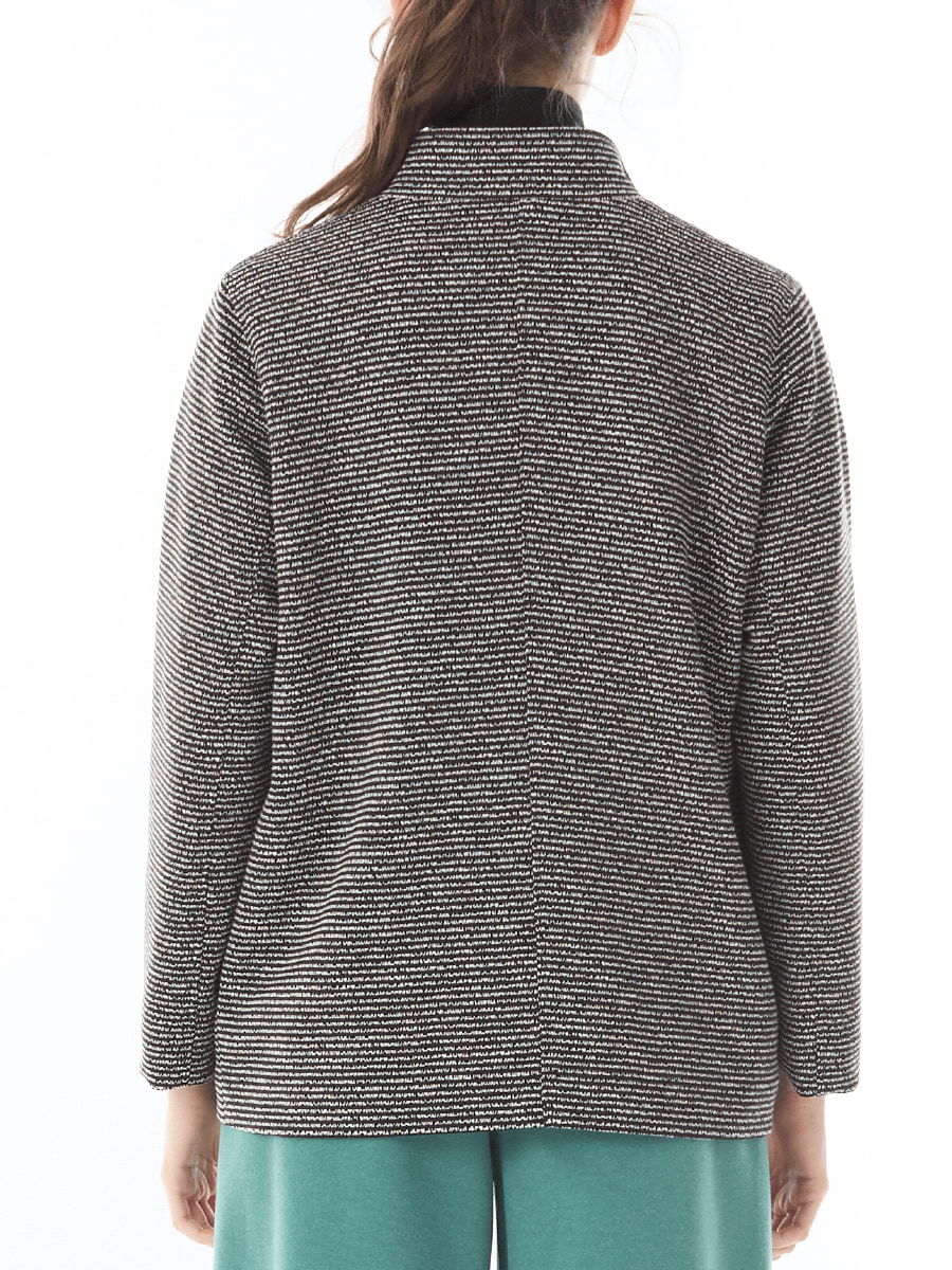 ストレッチ凹凸ボーダージャケット｜アトリエドール公式オンライン