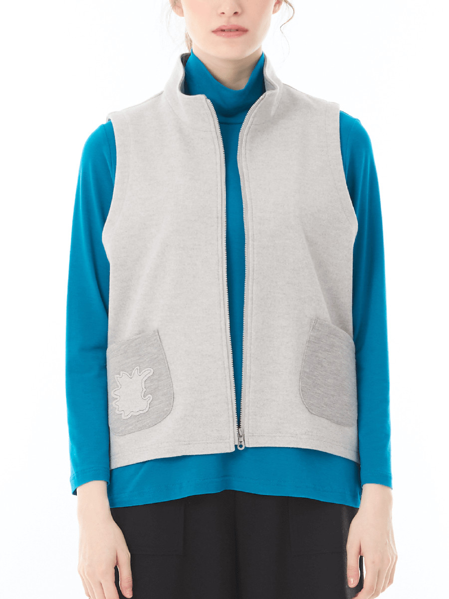 フェイクウールベスト｜アトリエドール公式オンラインショップ