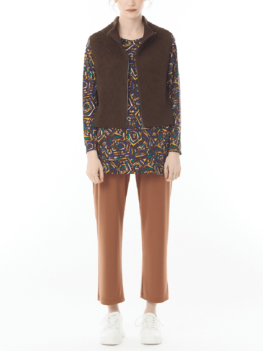 軽量ウール混ニットベスト｜アトリエドール公式オンラインショップ