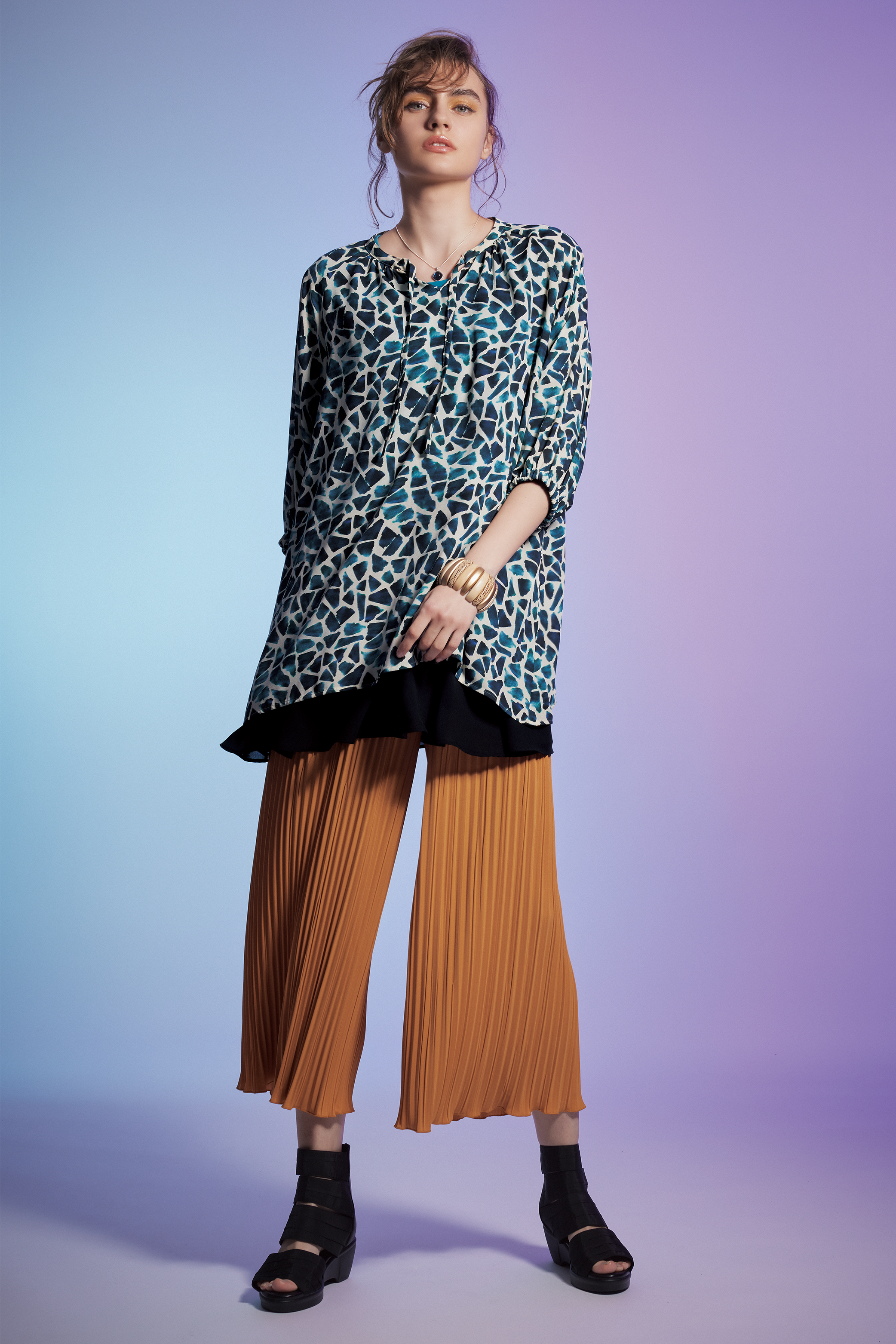 サイズ交換対象外 新品 アトリエドール カズミ ストライプ キャミ